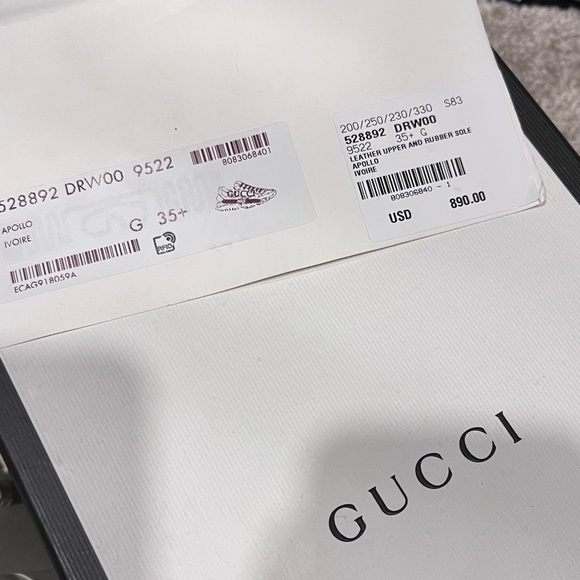 GUCCI SNEAKERS - Picture 3 of 6